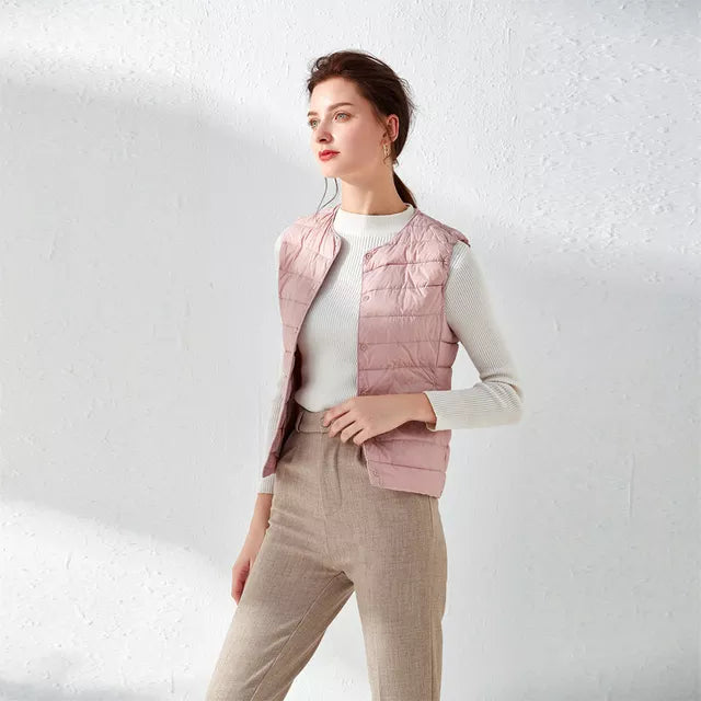 Colete Feminino Térmico Puffer