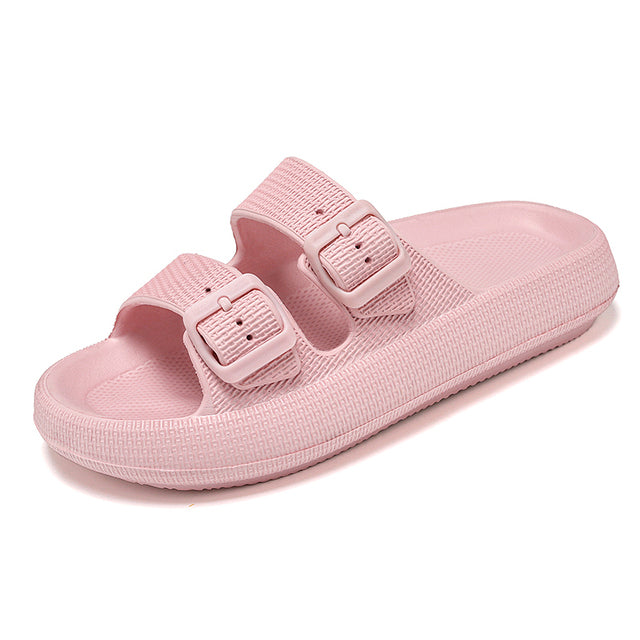 Chinelo Feminino Nuvem Fivela Dupla