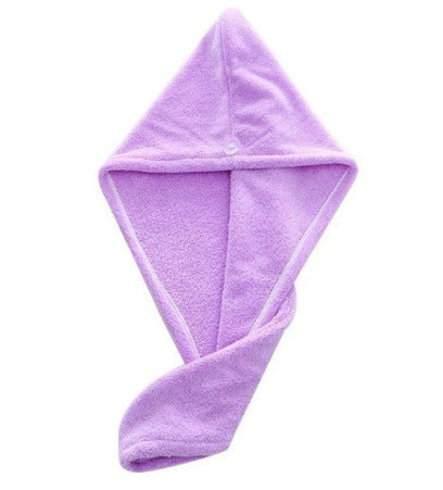 Toalha de Microfibra para Cabelo Anti-Frizz