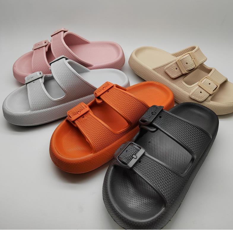 Chinelo Feminino Nuvem Fivela Dupla