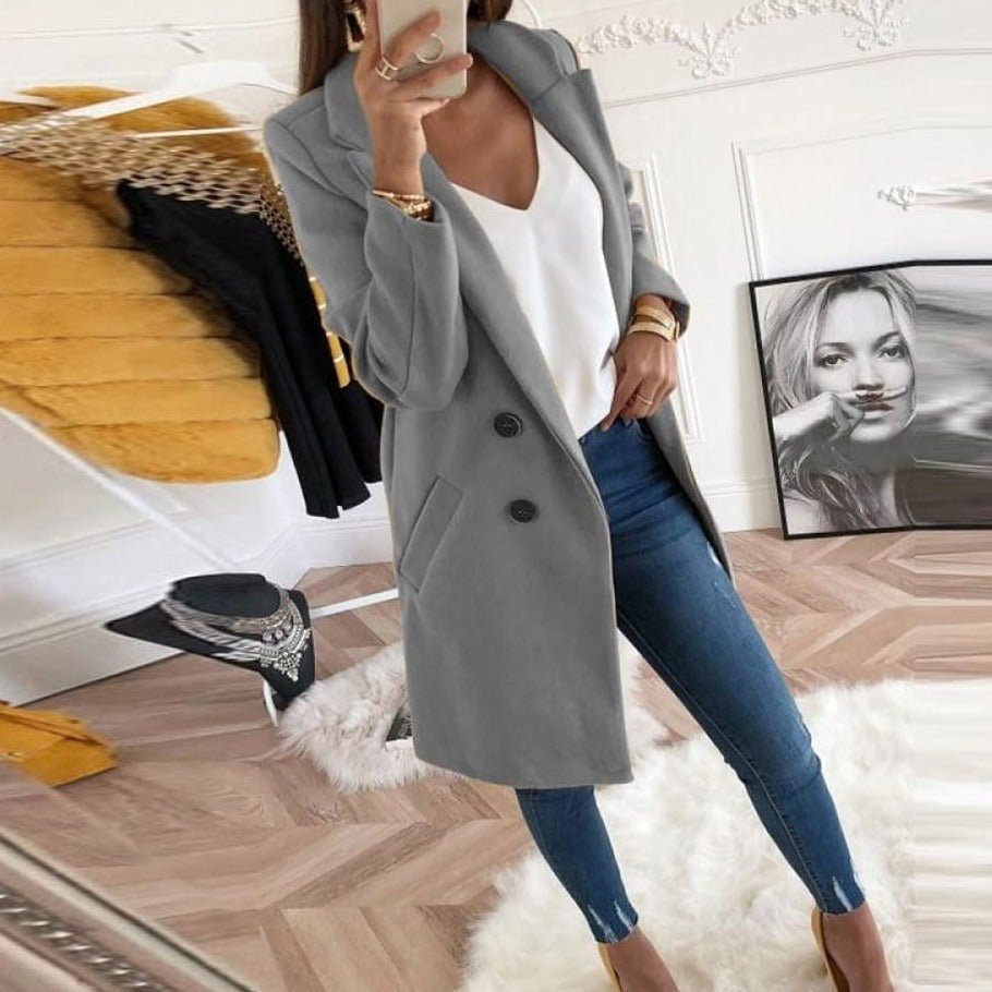 Casaco Alongado Luxuoso Aspen