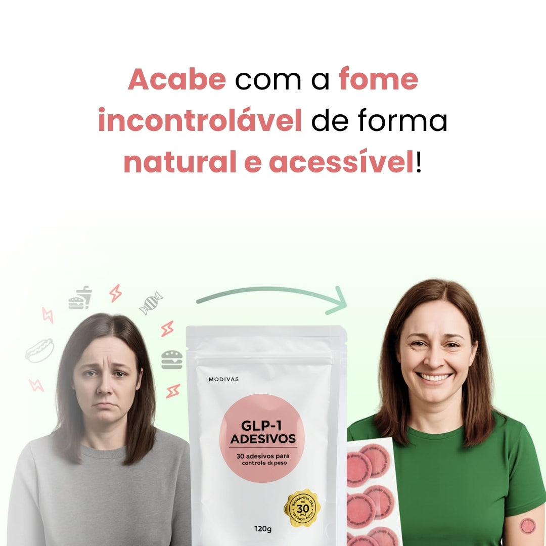 Adesivos GPL-1 [A Versão Natural do Mounjaro] - EMAGRECIMENTO SEM AGULHAS E DORES