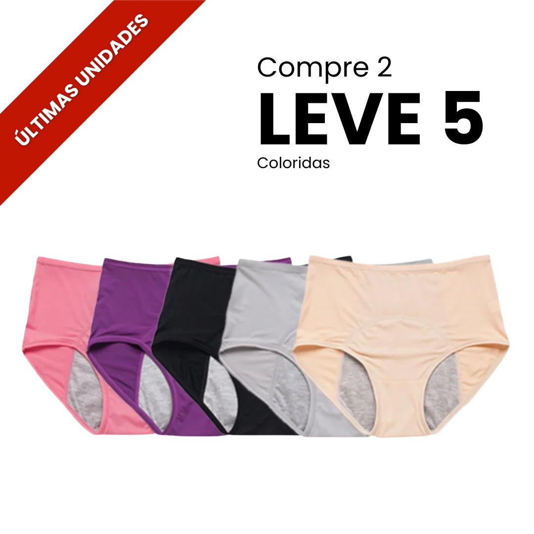 Calcinha Comfort. Antivazamento Para Incontinência Urinária - [MEGA PROMOÇÃO]