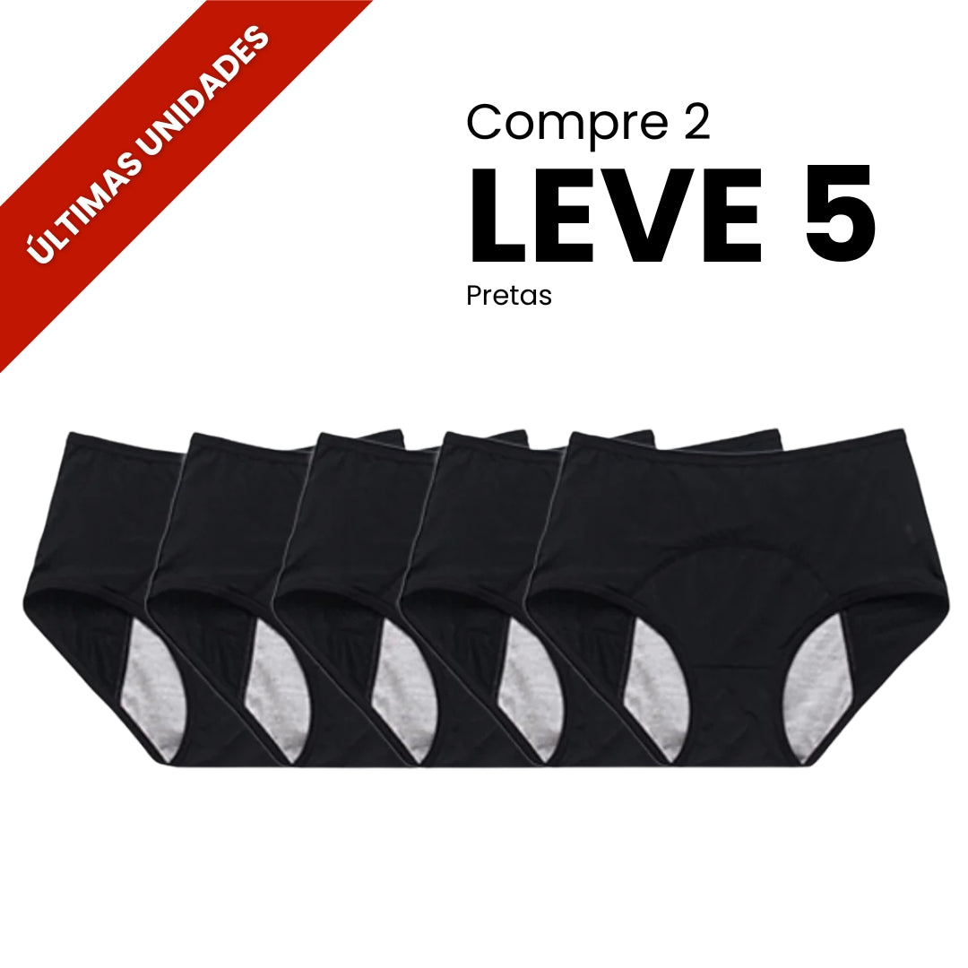 Calcinha Comfort. Antivazamento Para Incontinência Urinária - [MEGA PROMOÇÃO]