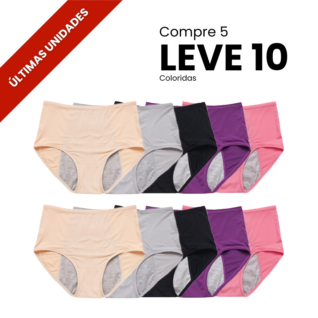Calcinha Comfort. Antivazamento Para Incontinência Urinária - [MEGA PROMOÇÃO]