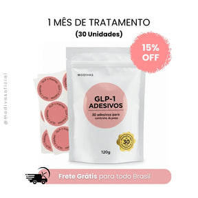 Adesivos GPL-1 [A Versão Natural do Mounjaro] - EMAGRECIMENTO SEM AGULHAS E DORES