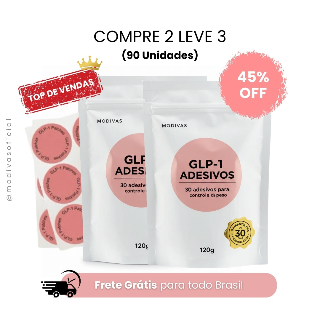 Adesivos GPL-1 [A Versão Natural do Mounjaro] - EMAGRECIMENTO SEM AGULHAS E DORES