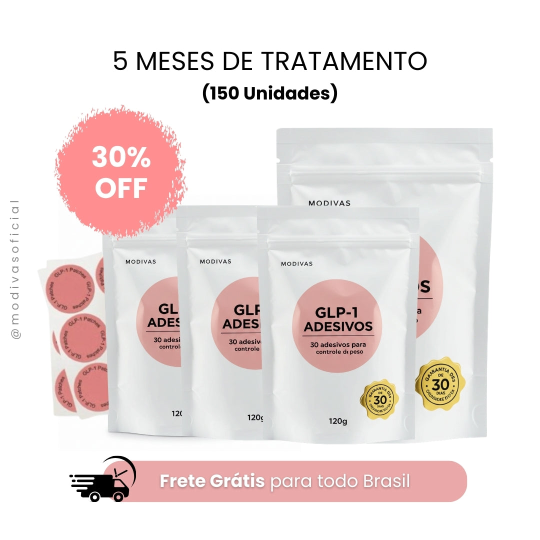 Adesivos GPL-1 [A Versão Natural do Mounjaro] - EMAGRECIMENTO SEM AGULHAS E DORES