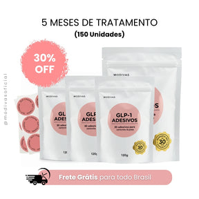 Adesivos GPL-1 [A Versão Natural do Mounjaro] - EMAGRECIMENTO SEM AGULHAS E DORES