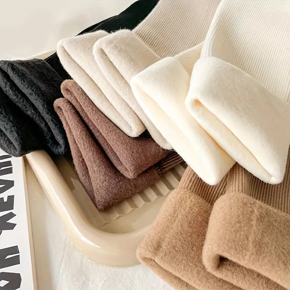 Meias Térmicas Peluciadas de Inverno