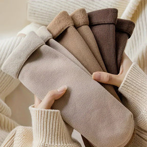 Meias Térmicas Peluciadas de Inverno