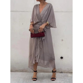 Vestido Decote V Rafaella /