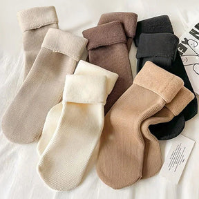 Meias Térmicas Peluciadas de Inverno