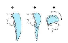 Toalha de Microfibra para Cabelo Anti-Frizz